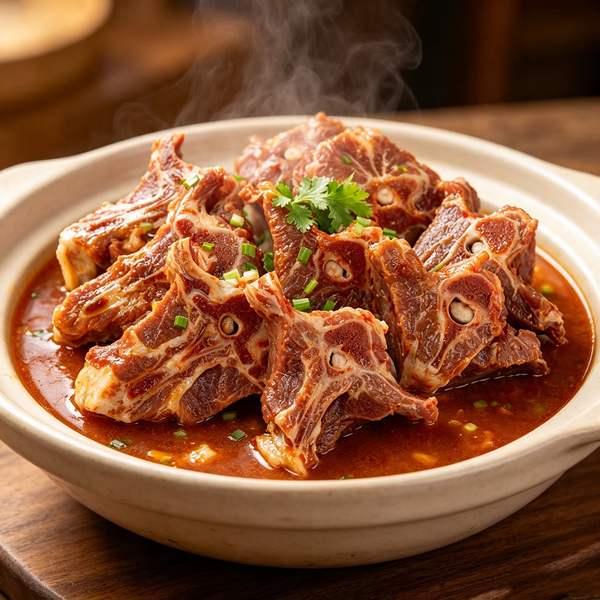 Raw Cut Lamb Spine Chunks