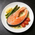 Frozen Salmon Stea