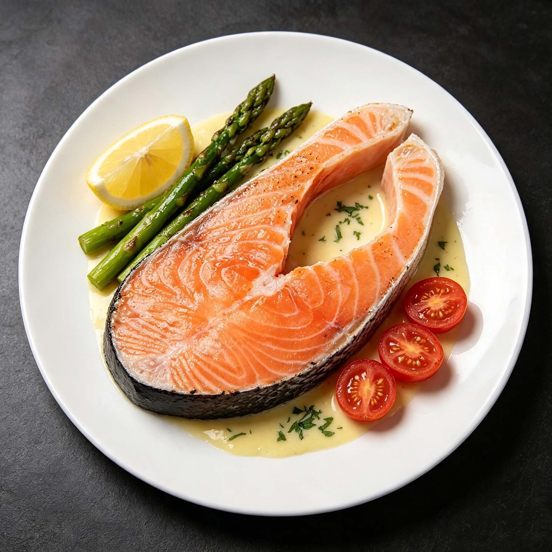 Frozen Salmon Stea